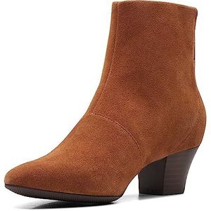 Clarks Dames Teresa Fashion Boot, Donker bruin suède, 41 EU