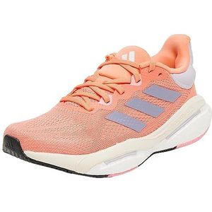 adidas Solarglide 6 W damessneakers, Coral Fusion Silver Violet Beam Pink, 37.5 EU