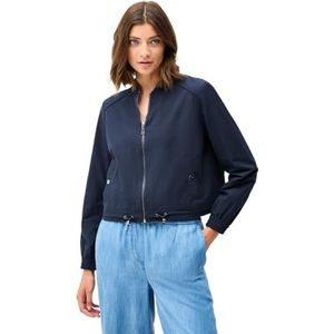 Cecil - Korte Blouson - Blauw - Lichtgewicht - Sportieve Pasvorm