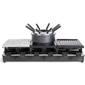 Livoo Raclette grill fondue 12 persons - DOC234