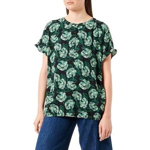 Timezone Bedrukte sportieve blouse, Meerkleurig, S