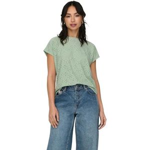 ONLSMILLA S/S TOP JRS NOOS, Frosty Green, XS
