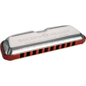 HOHNER Mondharmonica, Golden Melody Progressive, F