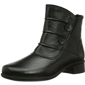 Comfortabel 990654 dames halfhoge schacht laarzen, zwart, 42 EU