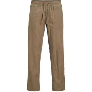 JACK & JONES Heren Heren Relaxed Fit Joggingbroek Stoffen Broek, Elmwood, L