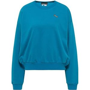 HOMEBASE Dames sweatshirt 12720055-HO02, BLAU, L, blauw, L