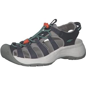 KEEN Dames Astoria West sandaal, Marineblauw afgeschuind glas, 38 EU