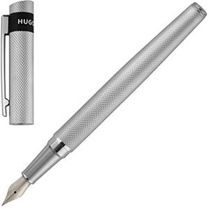 Hugo Boss Diamantgesp HSW3672B chroom messing vulpen, lengte: 14,7 cm, veerdikte: M, HSW3672B