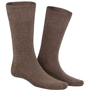 KUNERT Heren sokken homesocks zonder rubberen draden, beige-gemêleerd. 8320, 39-42 EU