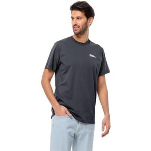 Jack Wolfskin Essential T-shirt met korte mouwen voor heren, Donkere marine, S