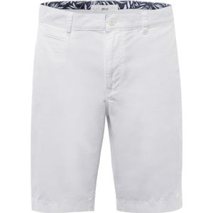 BRAX Heren Style Bari Cotton Gab Sportive Chinoberermuda klassieke shorts, wit, 52