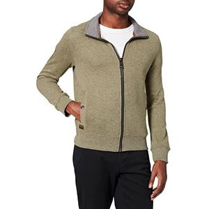 camel active Gebreid herenjack, olijfbruin, S