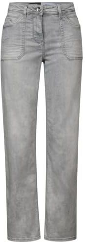 Cecil - Wide Legs Jeans - Grijs - Katoenmix met Stretch