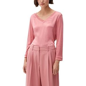 s.Oliver BLACK LABEL Dames T-Shirt, Lilac/PINK, 32