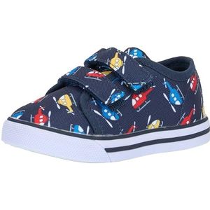 Chicco, Sneaker Met Dubbele Klittenband, Uniseks - Kinderen En Tieners, Blauw (2), 18 EU, Design in Italië