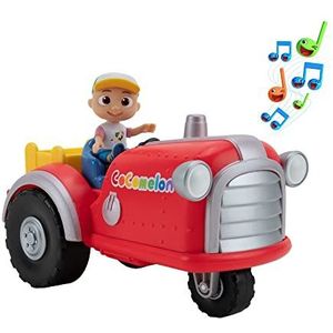 CoComelon CMW0038 Mitsing Tractor met geluid en exclusief JJ figuur voor kinderen vanaf 2 jaar (Engelse taaleditie)