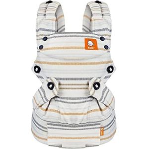 Tula Explore Hemp Agate babydrager met ergonomische, verstelbare positie naar buiten, ontworpen voor de groei met je baby van 3,2 tot 20,4 kg, zonder dat er een babykussen nodig is