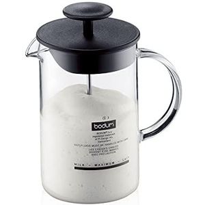 Bodum 1446-01 Frusta per latte LATTEO, Nero