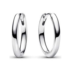 Pandora Moments 18 mm Charm-Ohrringe aus Sterling Silber, 293355C00