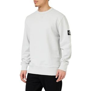 Calvin Klein Jeans heren Sweatshirts Badge Crew Neck J30j323426, Maanrots, XXS