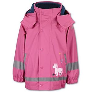Sterntaler Meisjes regenjas pony met binnenjas regenjas, roze, 92 cm
