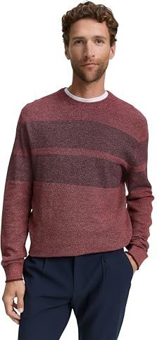 TOM TAILOR - Trui - Rood - Gebreide Truien