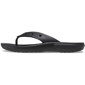 Crocs Classic Crocs Flip, Slipper uniseks-volwassen, Black, 48/49 EU