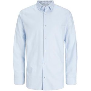 JPRBLANORDIC Detail Shirt L/S, kasjmier blauw/pasvorm: comfortabele pasvorm, XXL