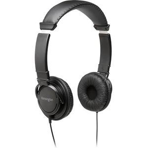 Kensington K97600WW Hoofdtelefoons (ooropliggend, hoofdband, bekabeld, 94 dB, 163 g, zwart)