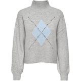 Only - Onlwakefield Life - Trui - Lichtgrijs - Dames