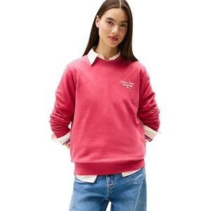 Vintage Cerise - Sweater - Ronde Hals - Lange Mouwen - Regular Fit