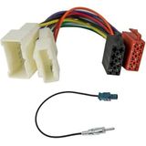 Sound way - Kabelboomadapter ISO-connector - Antenne-adapter - Compatibel met Renault, Dacia, Nissan, Opel