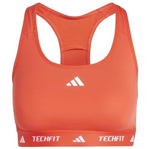adidas Dames Powerreact Training Medum Support TECHFIT BH, XXS B Felrood