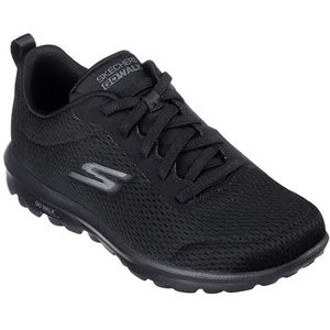 Skechers Go Walk Travel - Fun Journey Wandelschoenen voor dames, Zwart, 38 EU