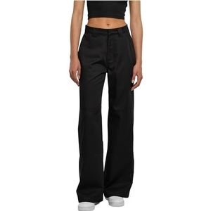 Urban Classics - Straight Leg Workwear Broek - Zwart - Katoen