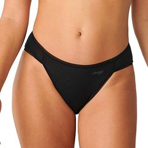 Bikinibroekje - Zwart - Katoen/Polyamide - Creora Fresh