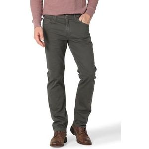 All Terrain Gear x Wrangler Wrangler Authentics Herenjeans, slim fit, rechte pasvorm, antraciet, 29W / 30L