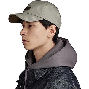 G-STAR Avernus Raw Artwork Baseball Cap Accessoires voor heren, grijs (elephant skin D22308-D190-G106), One size
