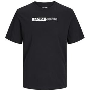 JACK&JONES JUNIOR JJEPLAYER Tee SS O-Neck NOOS JNR, zwart, 128 cm