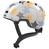 ABUS kinderhelm Skurb Kid - robuuste fietshelm in skaterlook met ruimte voor een vlecht of staart in diverse designs - voor meisjes en jongens - Grijs, maat M