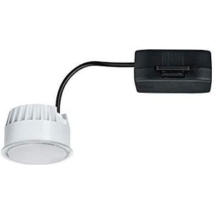 Paulmann 93069 Nova LED inbouwlamp Module Coin rond 50mm 6W 470lm 230V 2700K satijn rond plafondspot kunststof