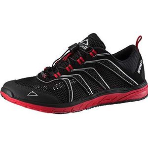 McKinley Heren multifunctionele schoenen Amphibio Trekking& wandelschoenen, zwart (zwart/rood donker), 42 EU