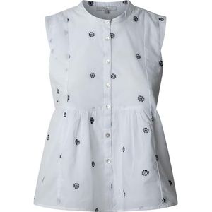 Pepe Jeans, Dames, Tops, Wit, Maat: L