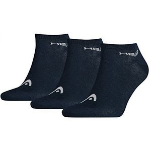 Head Sneaker sok (3-paar-pak), Blauw (Navy 321), 35-38