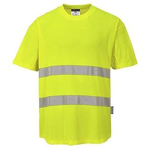 Portwest C394 Mesh T-Shirt, Normaal, Grootte 3XL, Geel