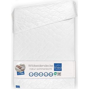 Böhmerwald KIDS Lichtgewicht Dekbed, wilde zijde, wit, 100 x 135 cm