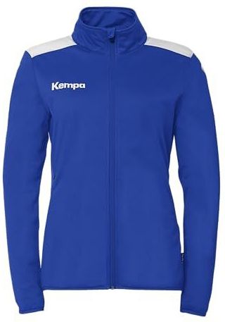 uhlsport Kempa Emotion 27 Poly-jack voor dames, sportjack, trainingsjack, uitgaan-jas voor dames en meisjes, zonder capuchon met zakken met ritssluiting