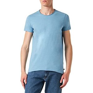 Q/S by s.Oliver T-shirt voor heren, korte mouwen, blauw, maat XS, blauw, XS