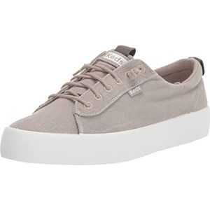 Keds Kickback Canvas instapmodel sneaker voor dames, Grijs, 9