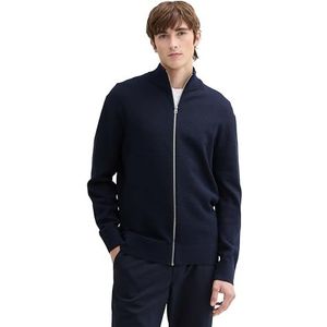 BE PART - Gebreid Vest - Zacht Katoen - Regular Fit - Lange Mouwen